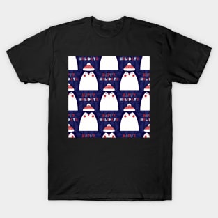 Happy Holidays Penguin T-Shirt